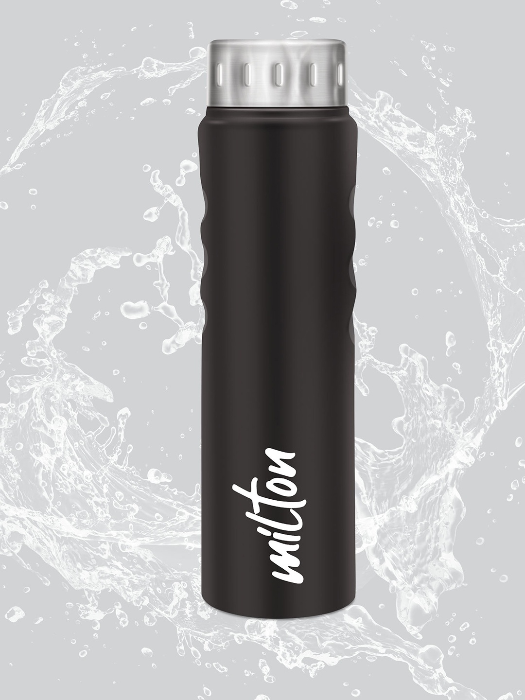 

Milton Stream 1000 Black Single Walled Stainless Steel Water Bottle 1.030 L