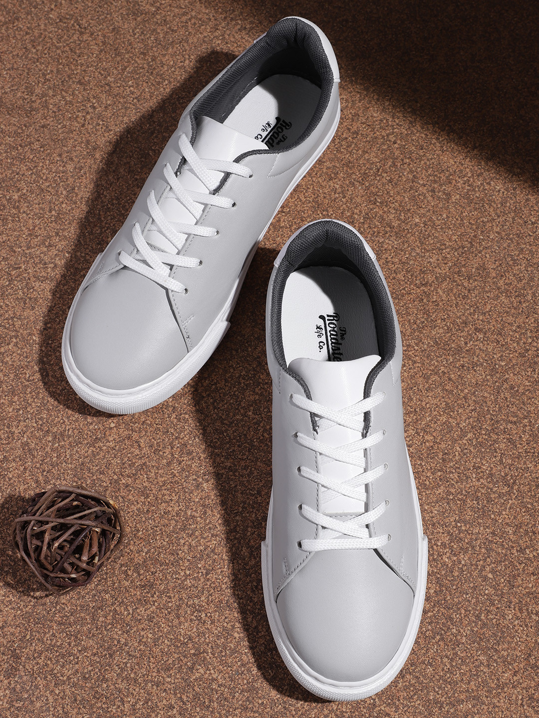 

Roadster Women Round Toe Sneakers, Grey