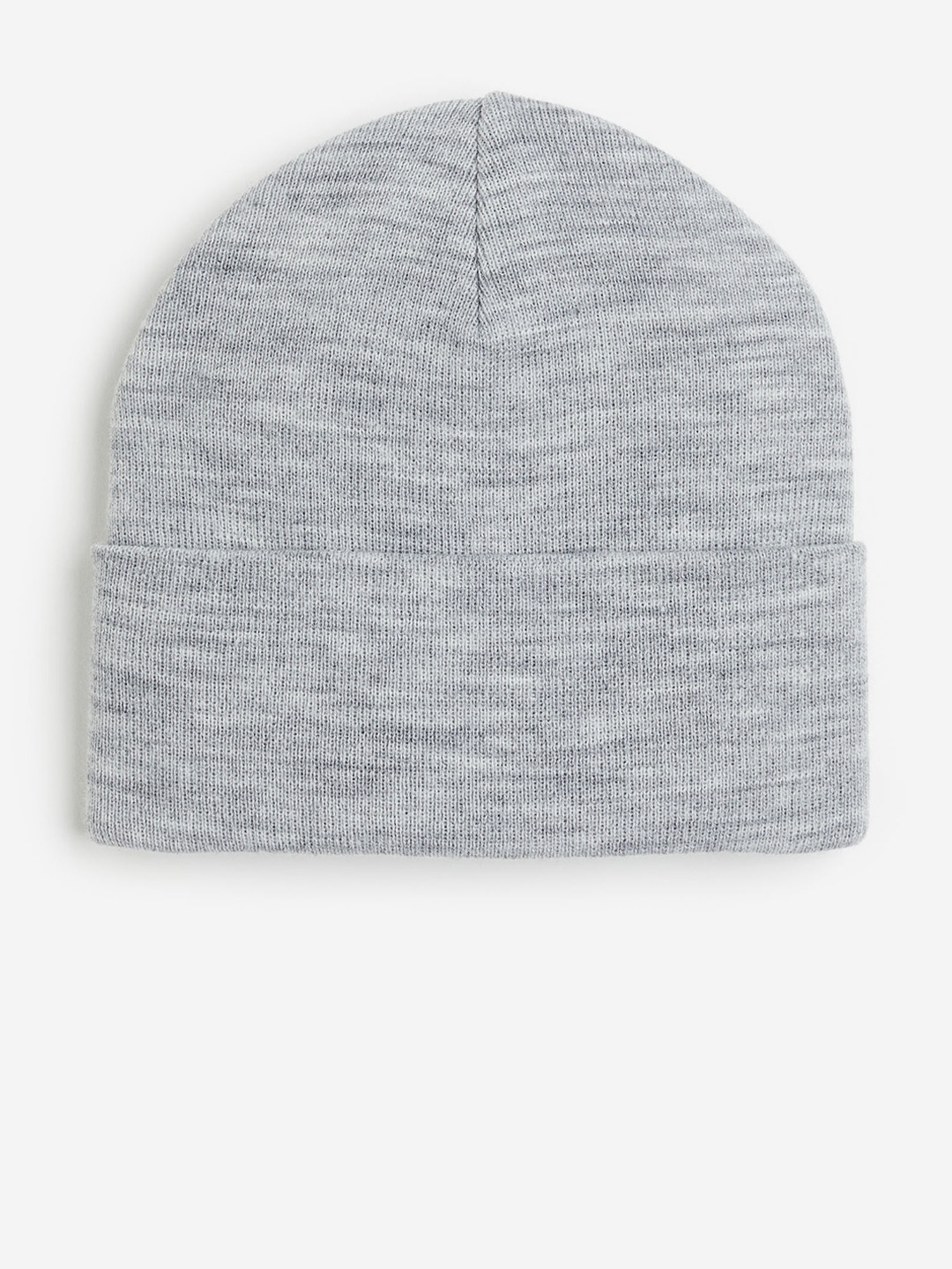 

H&M Boys Rib-Knit Beanie, Grey