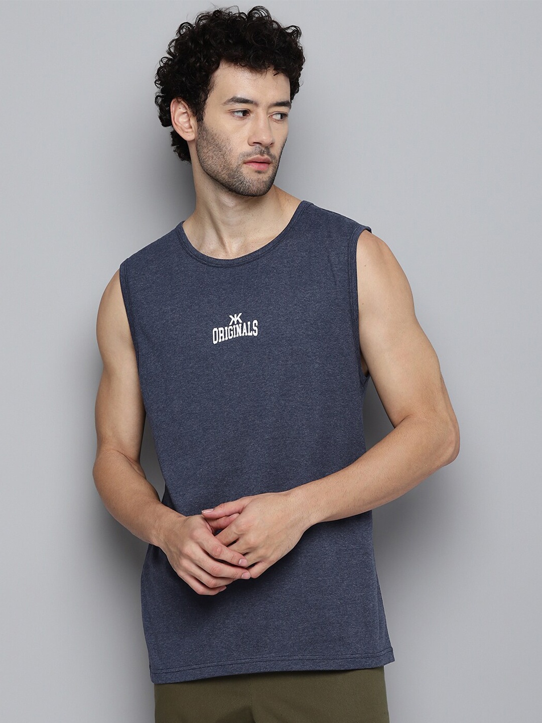 

Kook N Keech Blue Regular Fit Cotton T-shirt