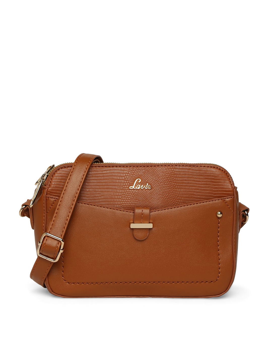 

Lavie Animal Textured Sling Bag, Brown