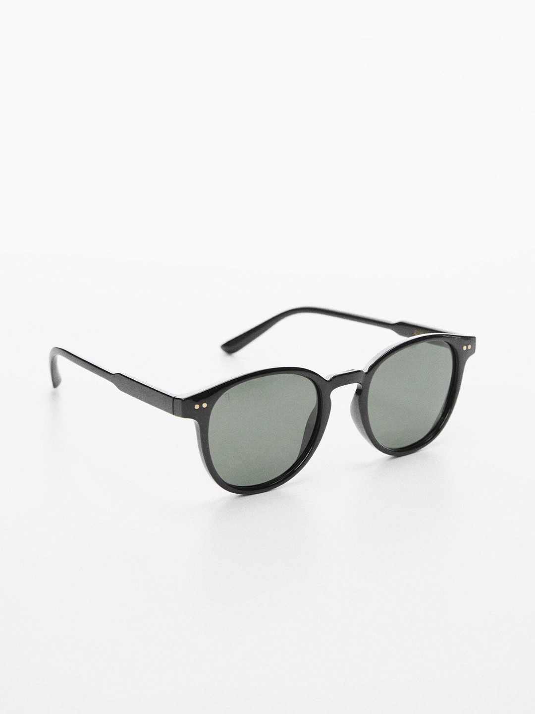 

MANGO MAN Oval Sunglasses with UV Protected Lens 57040654, Green