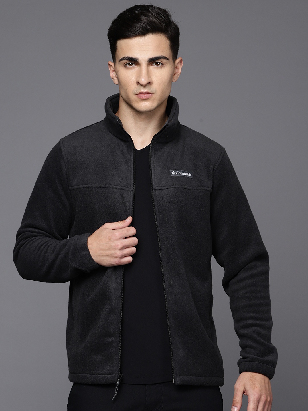 

Columbia Men Insulator Outdoor Fleece Trekking-Hiking Jacket, Black