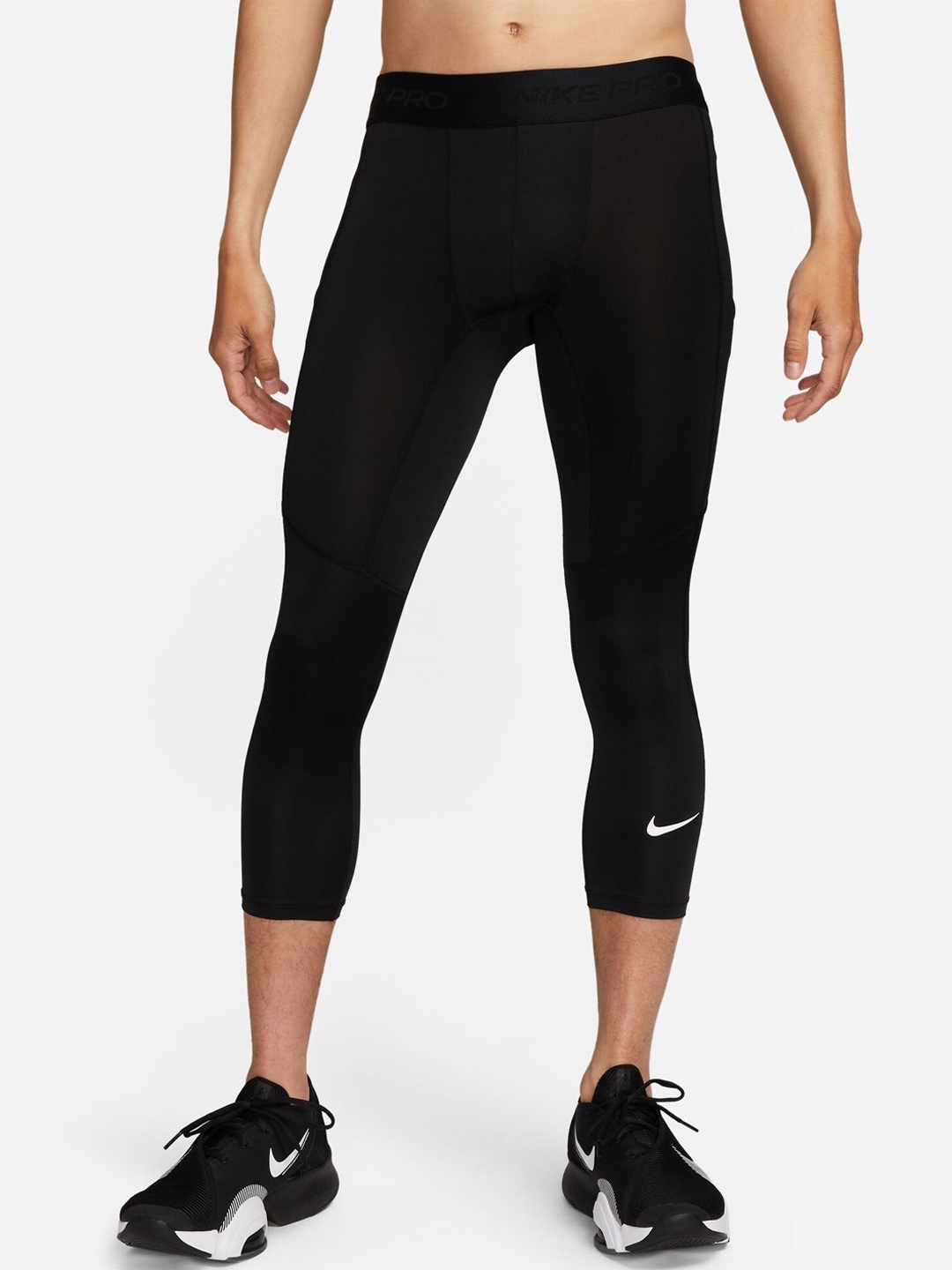 

Nike Men Pro Dri-FIT Fitness Tights, Black