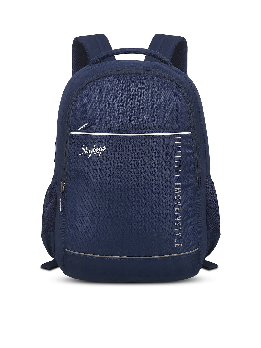 

Skybags Unisex Typography 16 Inch Laptop Backpack, Blue
