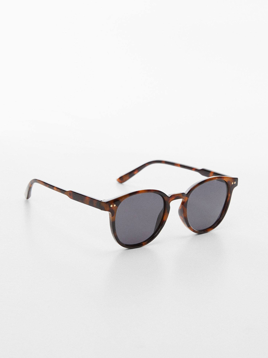 

MANGO MAN Oval Sunglasses with UV Protected Lens 57040654, Grey