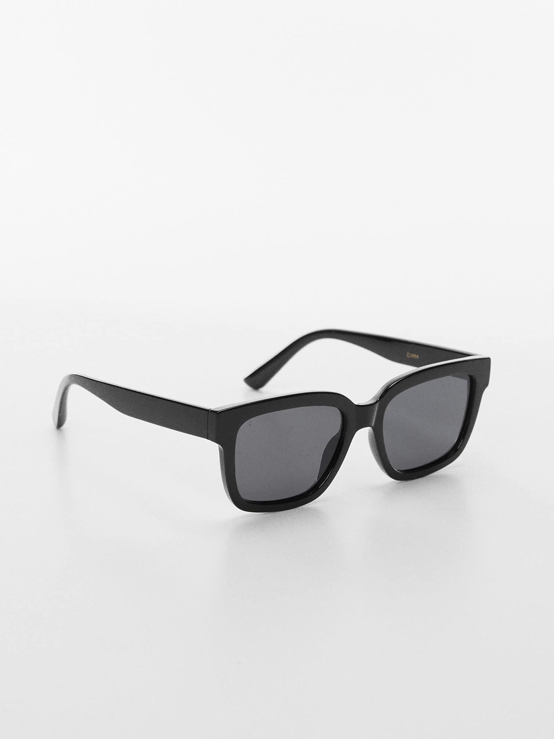 

MANGO MAN Black Lens & Black Wayfarer Sunglasses with Polarised and UV Protected Lens