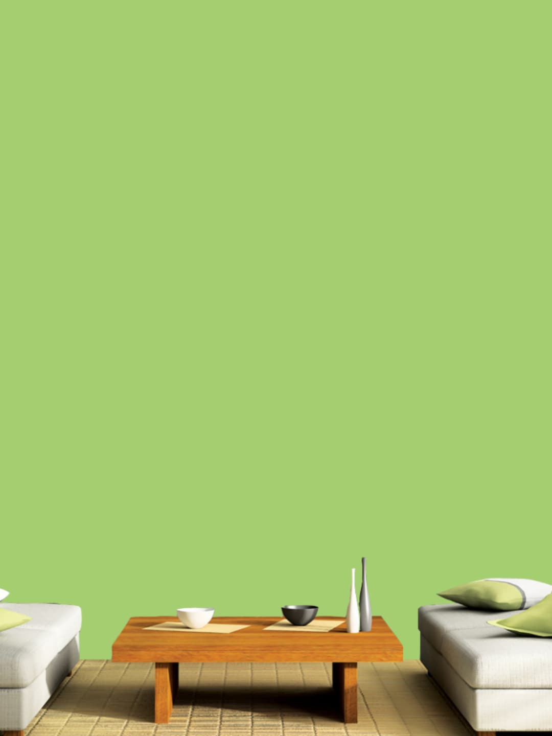 Jaamso Royals Green Self Adhesive & Waterproof Wallpaper