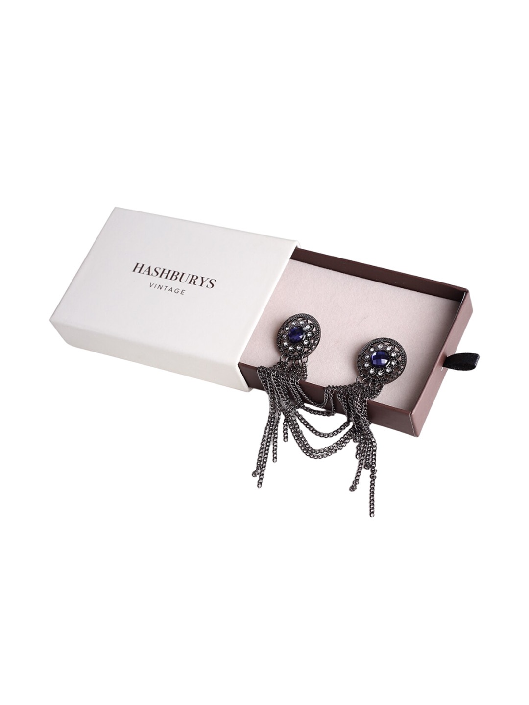 

Hashburys Vintage Chain Brooch, Silver