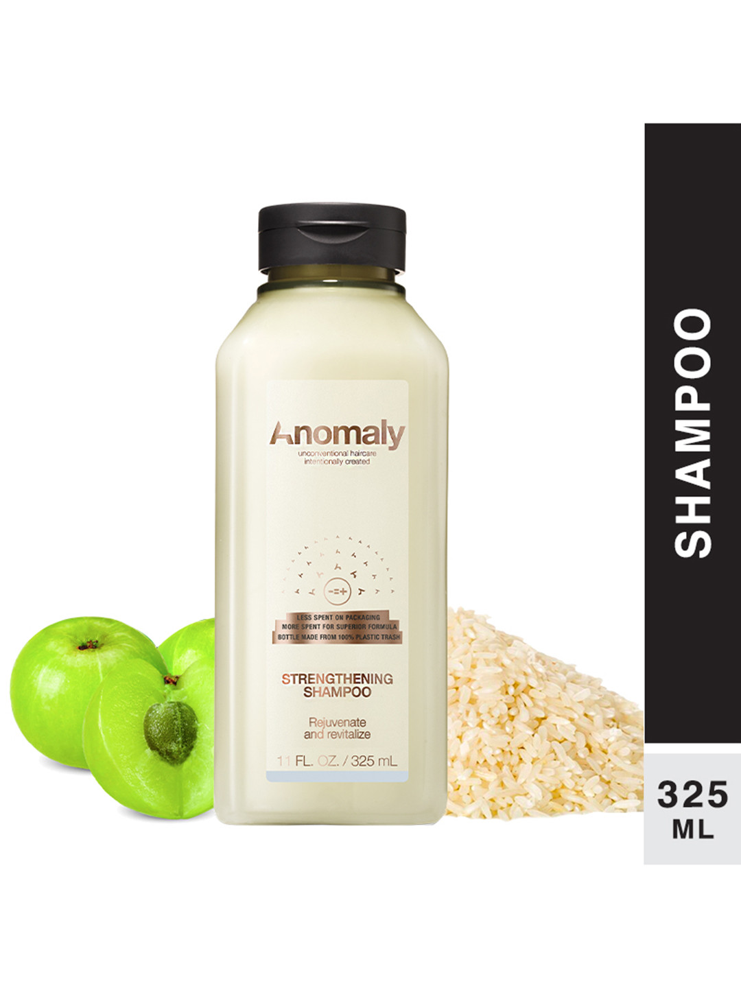 

Anomaly Rejuvenate & Revitalize Strengthening Shampoo - 325 ml, Off white