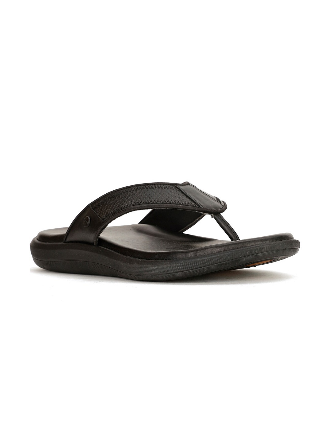 

Bata comfit Men Rubber Thong Flip-Flops, Black