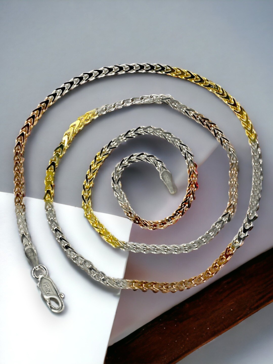 

Taraash Sterling Silver Silver-Plated Chain