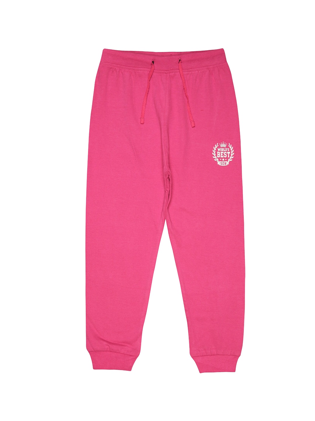

Bodycare Kids Girls Cotton Joggers, Fuchsia