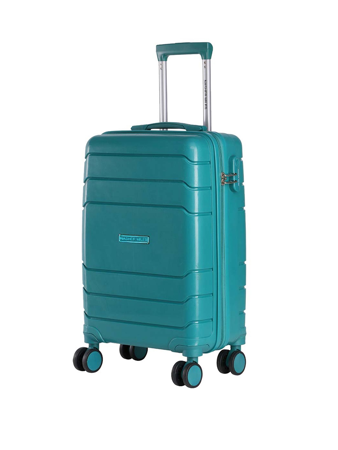 

Nasher Miles Textured Cabin Trolley Bag, Green
