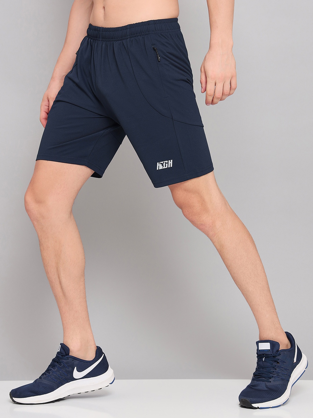 

Technosport Men Slim Fit E-Dry Technology Sports Shorts, Navy blue