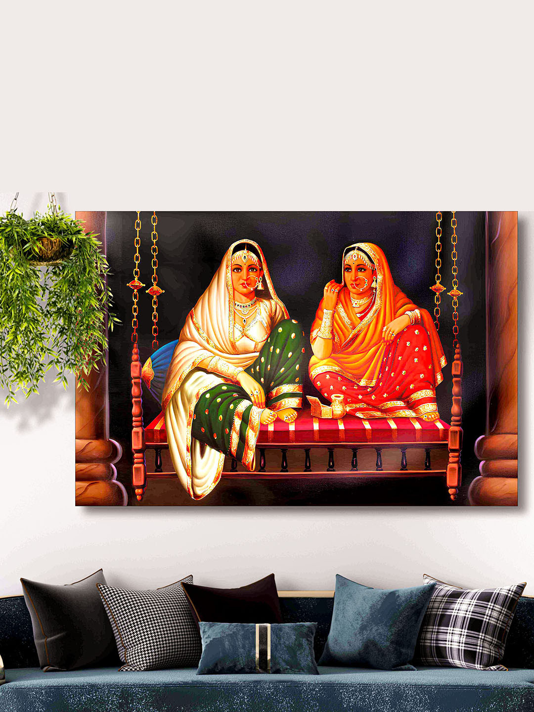 

SAF Black & Red Painting Canvas Wall Art