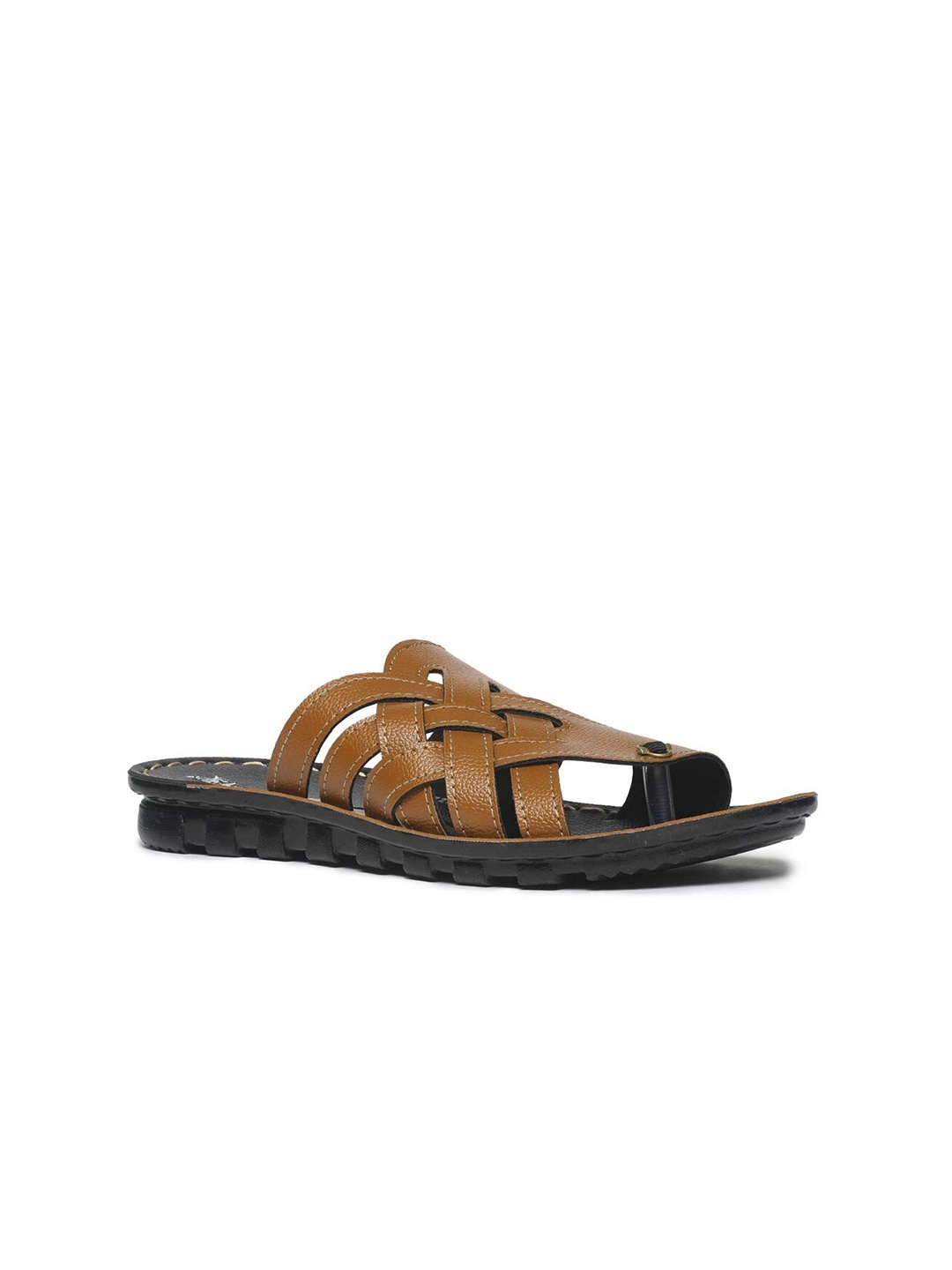 

Paragon Men PU Comfort Sandals, Tan