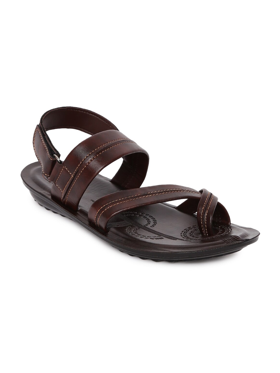 

Paragon Men PU Comfort Sandals, Brown