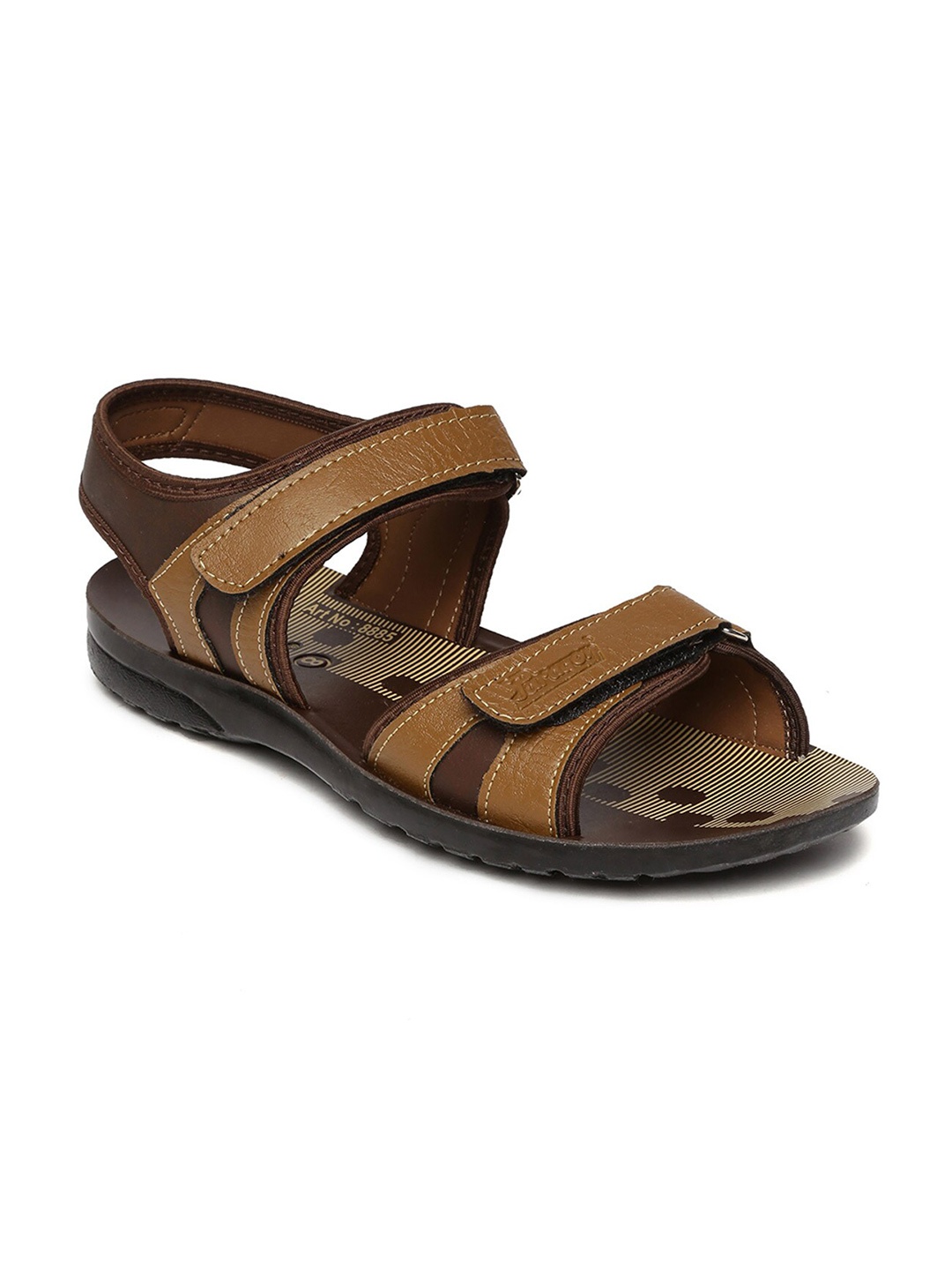 

Paragon Men PU Comfort Sandals, Brown