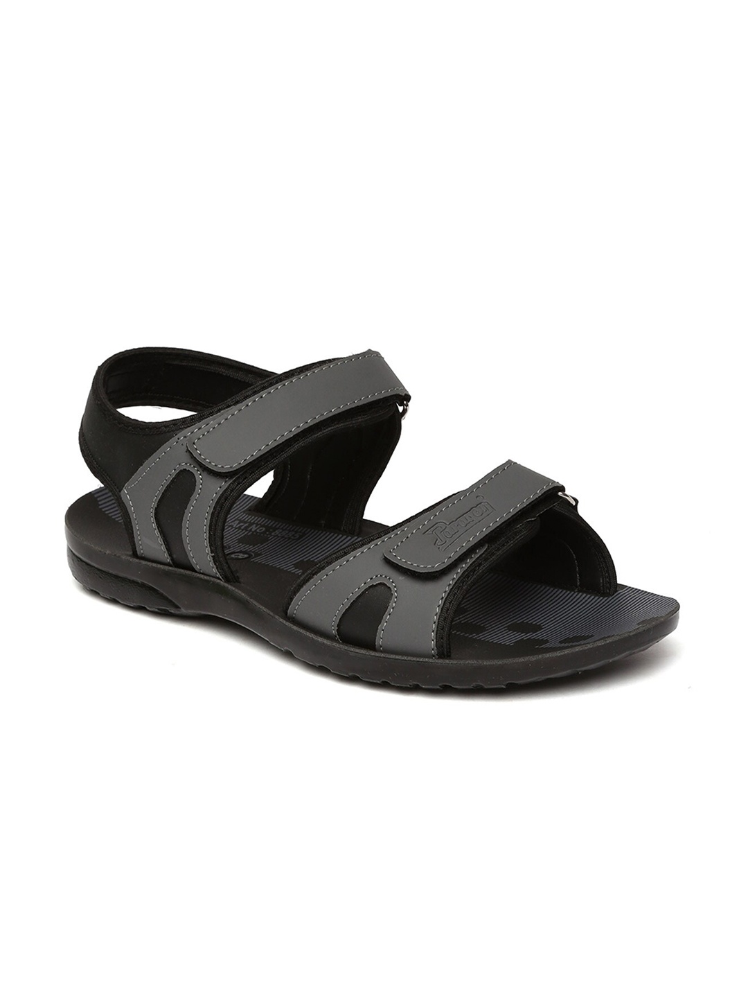 

Paragon Men PU Comfort Sandals, Grey