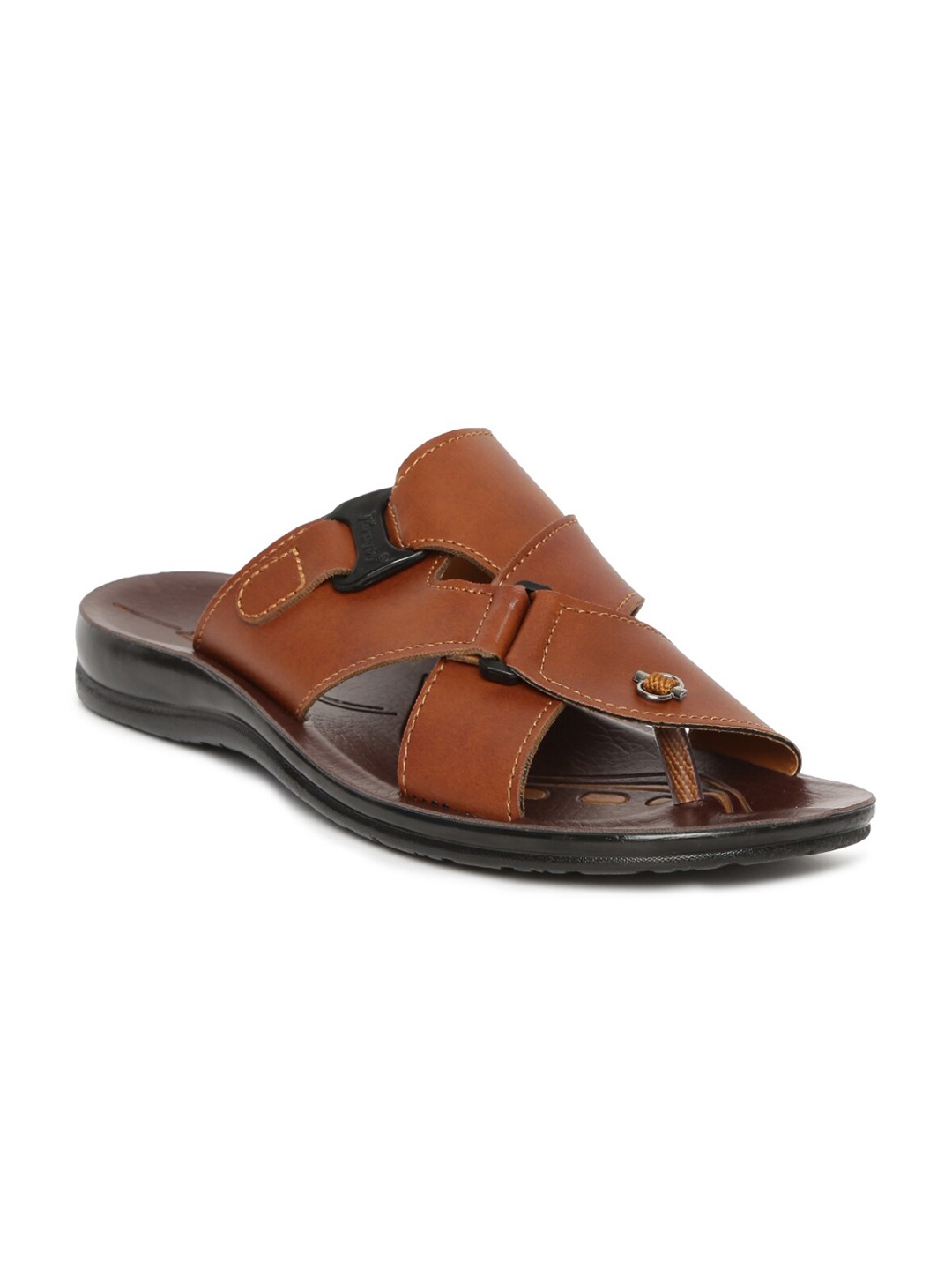 

Paragon Men PU Comfort Sandals, Tan