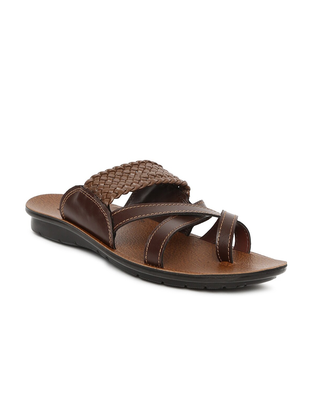 

Paragon Men PU Comfort Sandals, Brown