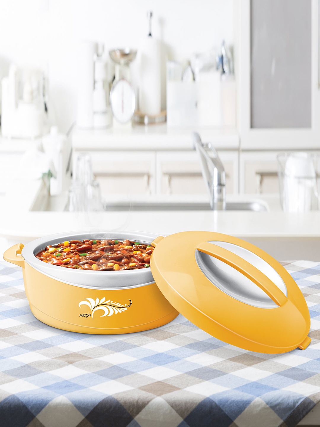 

Milton Delight Jr. Set of 3 Yellow Casserole Gift Pieces- 520 ml, 820 ml & 1.3 L