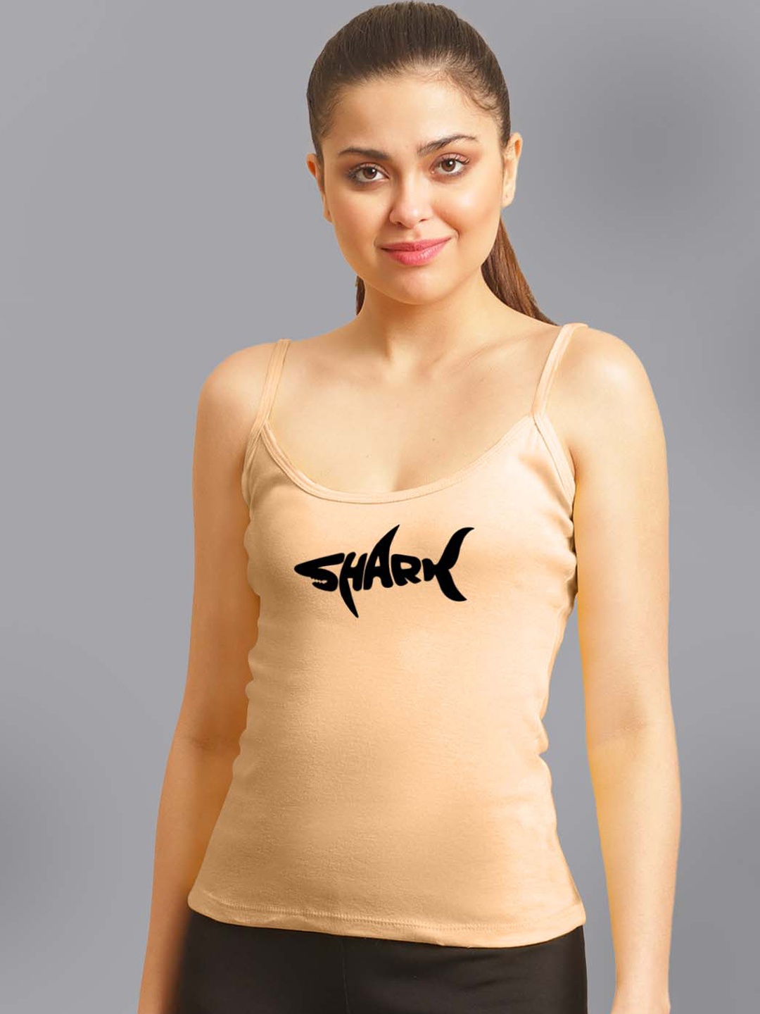 

FBAR Printed Cotton Camisoles, Coral