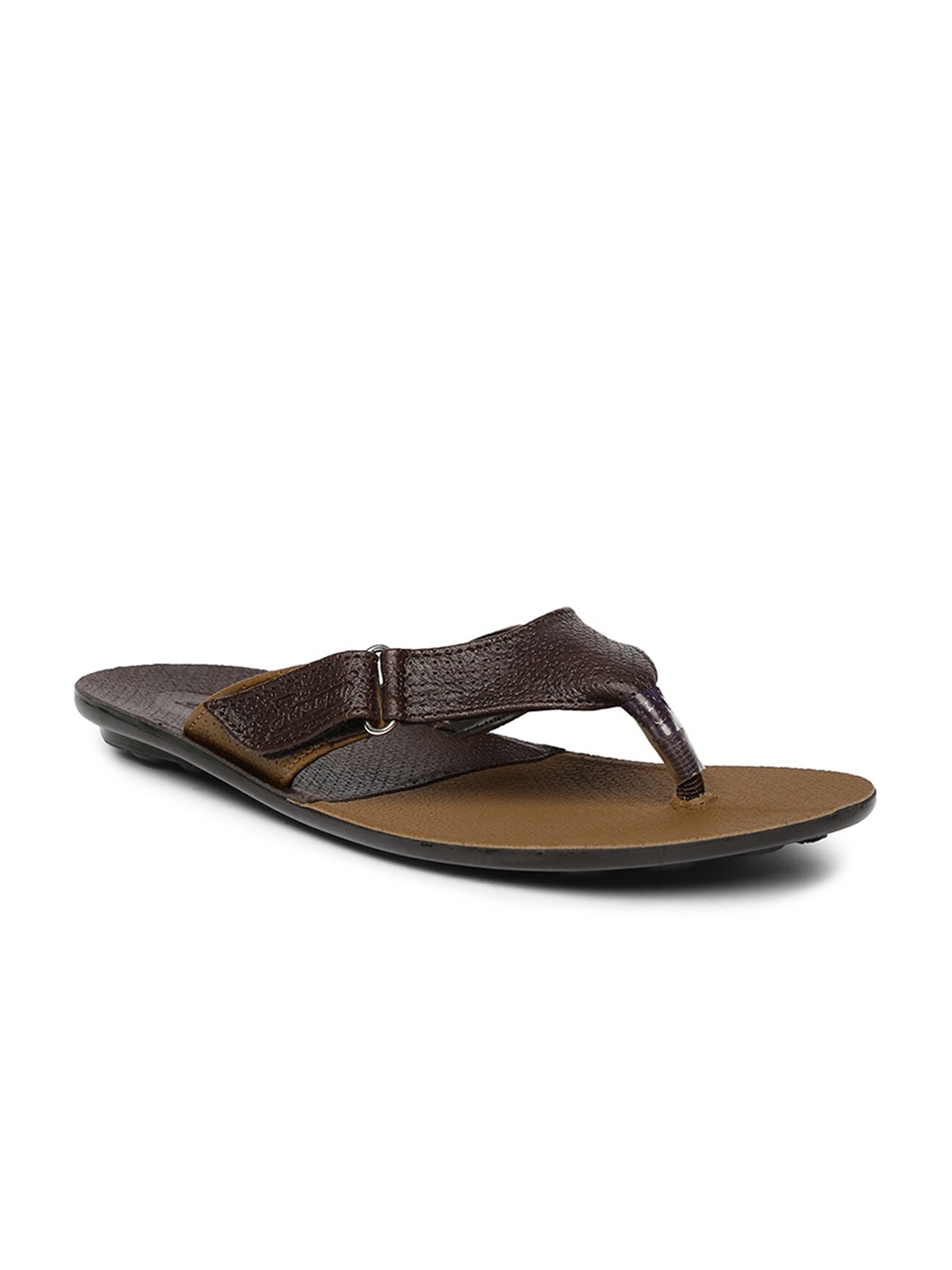 

Paragon Men Solid Comfort Sandals, Brown