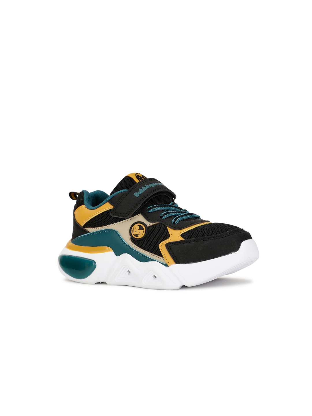 

Bubblegummers Boys Colourblocked Sneakers, Black