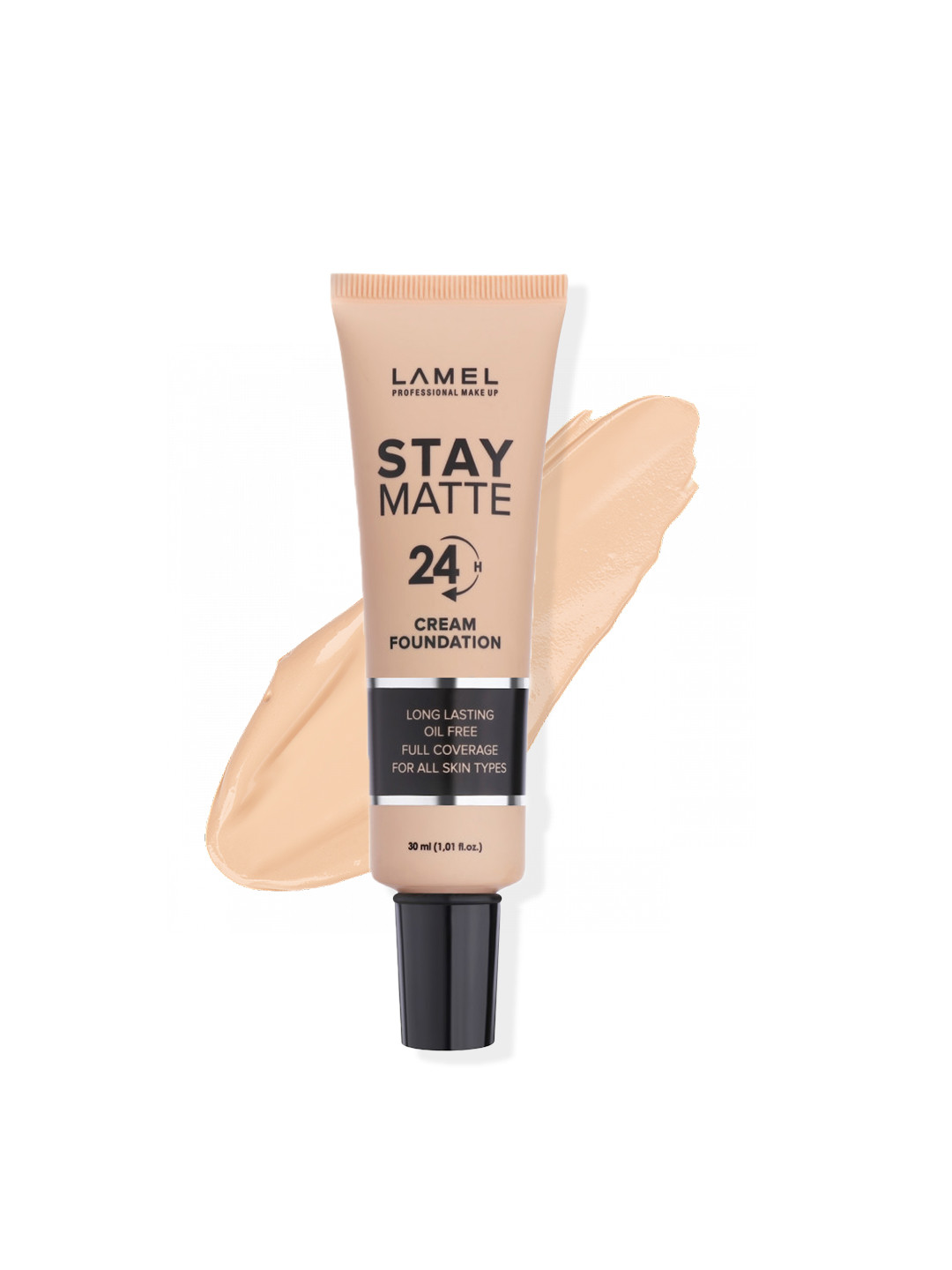 

LAMEL Stay Matte 24Hrs Long Lasting SPF30+ Cream Foundation 30 ml - Sandy 404, Beige