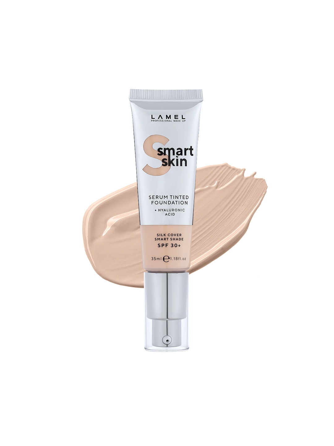 

LAMEL Smart Skin SPF30+ Serum Tinted Foundation with Hyaluronic Acid 35ml - Beige 402