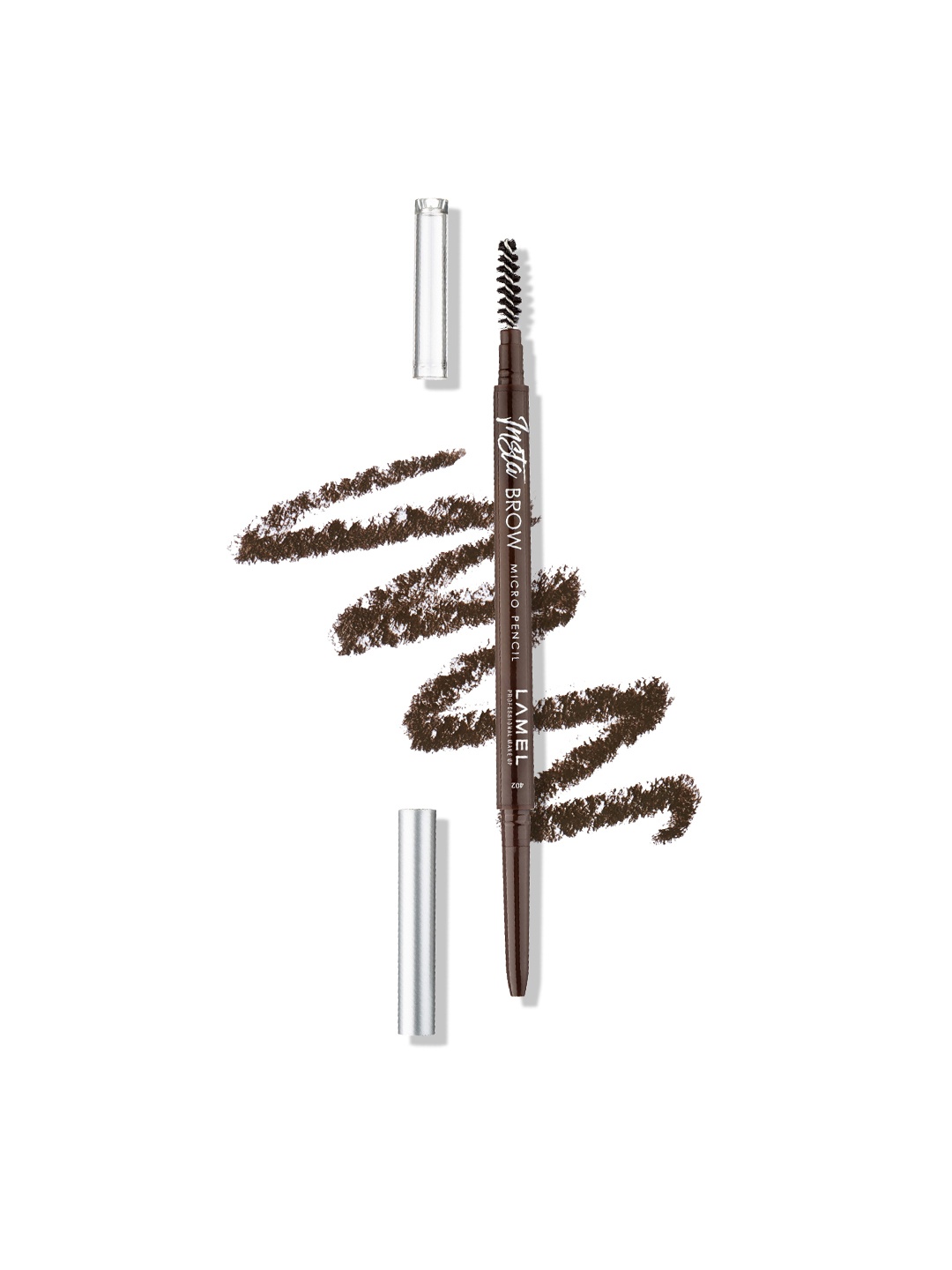 

LAMEL Waterproof Insta Micro Brow Pencil 0.12 g - Chocolate 402, Brown