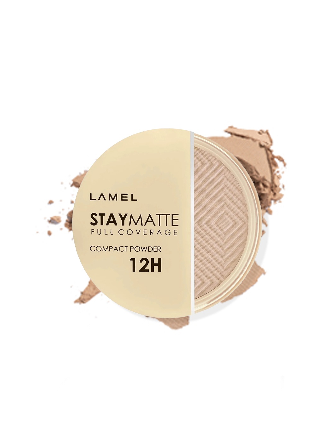 

LAMEL Stay Matte Lightweight Full Coverage Compact Powder - Natural 403, Nude