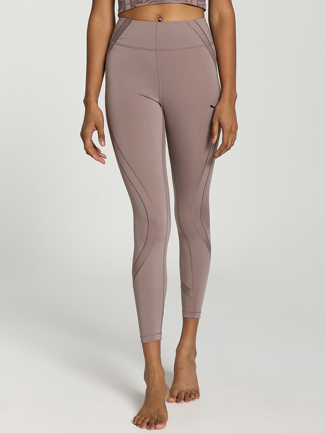 

Puma Women High Waist 7/8 Training Tights, Brown