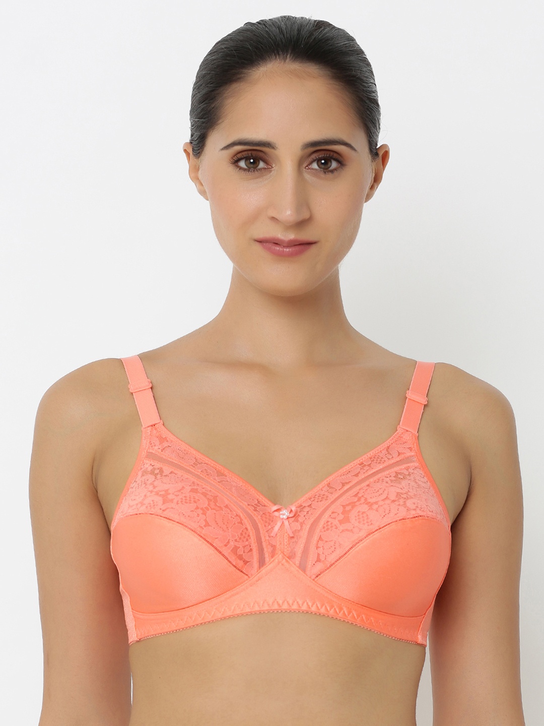 

Triumph Form & Beauty 30 Wireless Non Padded Shape and Support Classics Bra, Orange