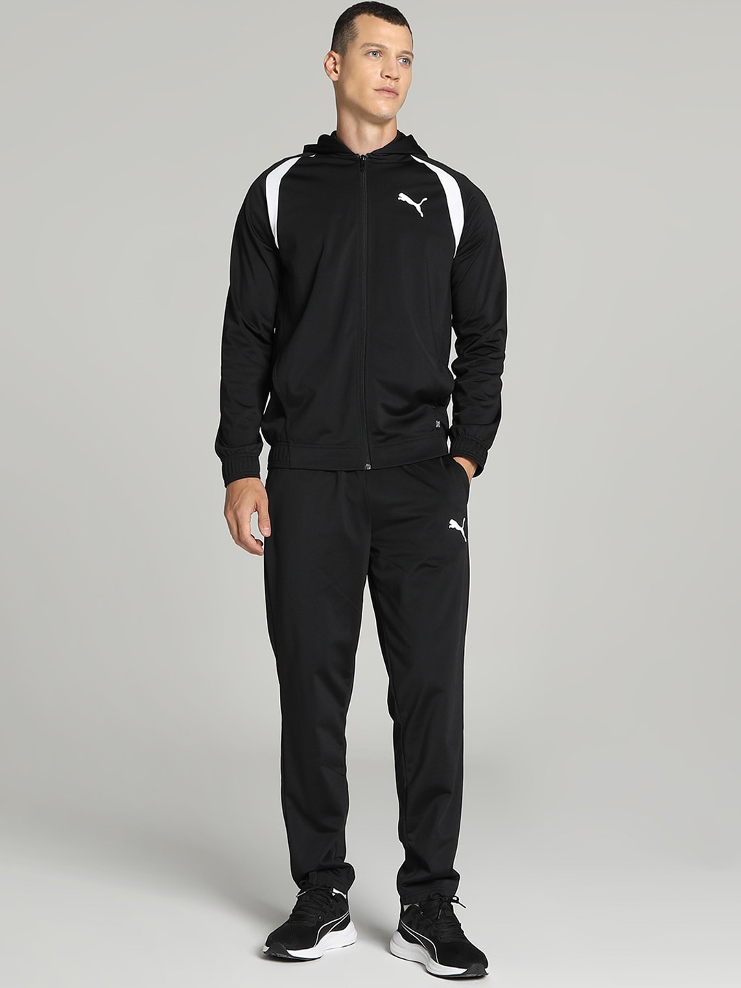 

Puma Men Sportswear Track Suit, Black