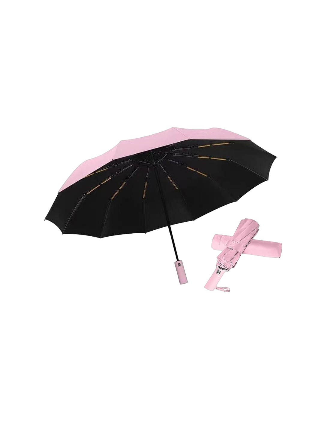 

Alexvyan 2-Fold UV Protection Umbrella, Pink