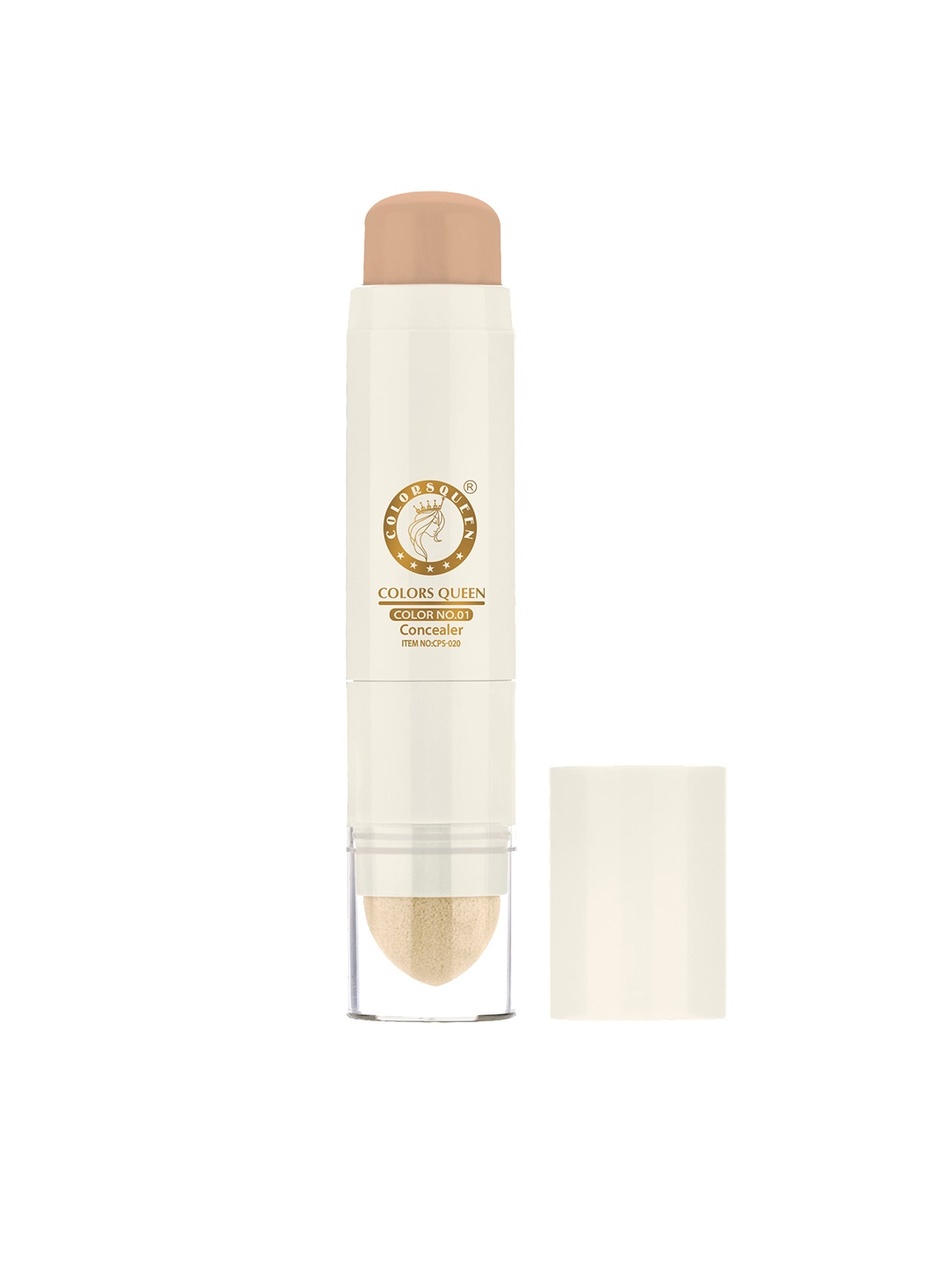 

Colors Queen Colors no 1 Oil Free With Puff Concealer Stick 6g - Natural, Beige