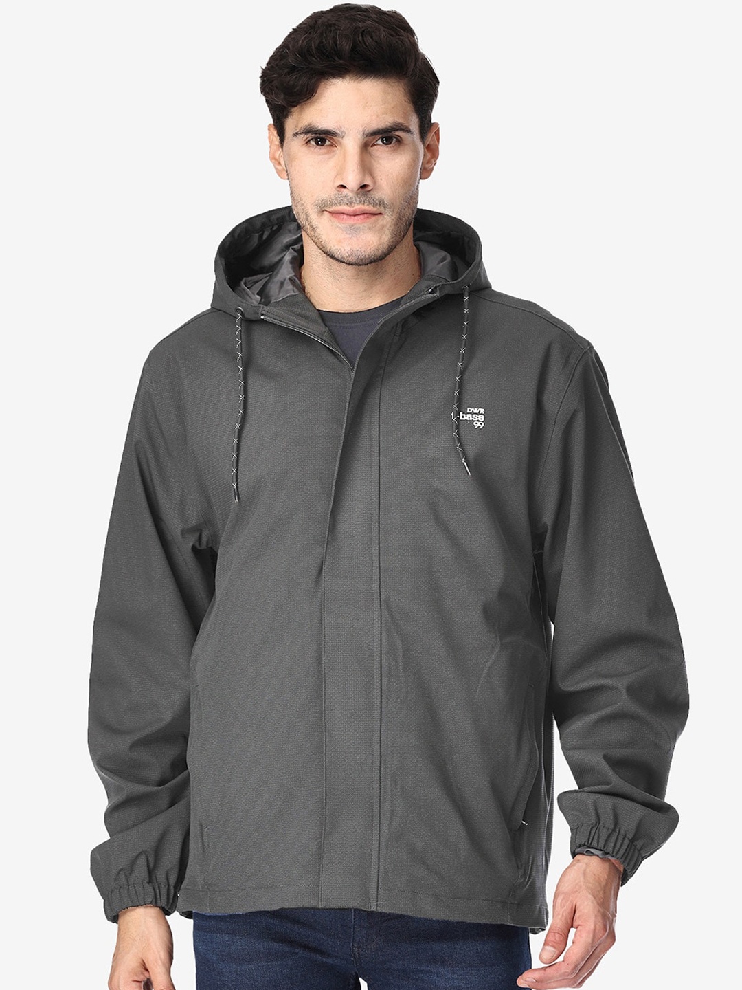 

t-base Seam Sealed Hooded Rainwear Jacket, Grey