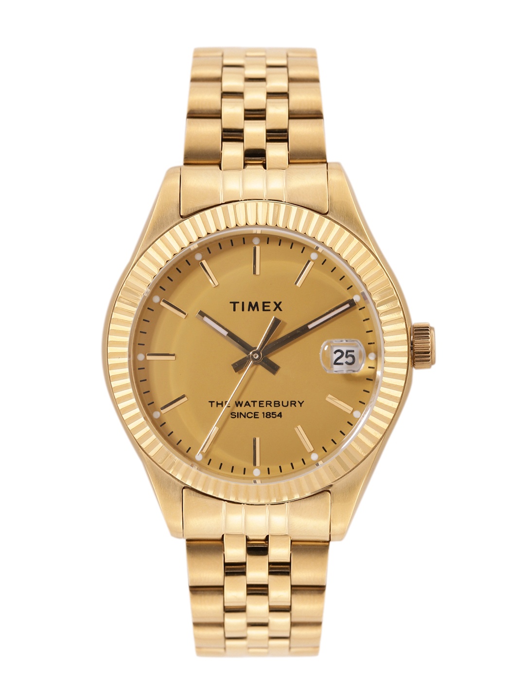 

Timex Women Waterbury Legacy Analogue Watch TW2V31800UJ, Gold