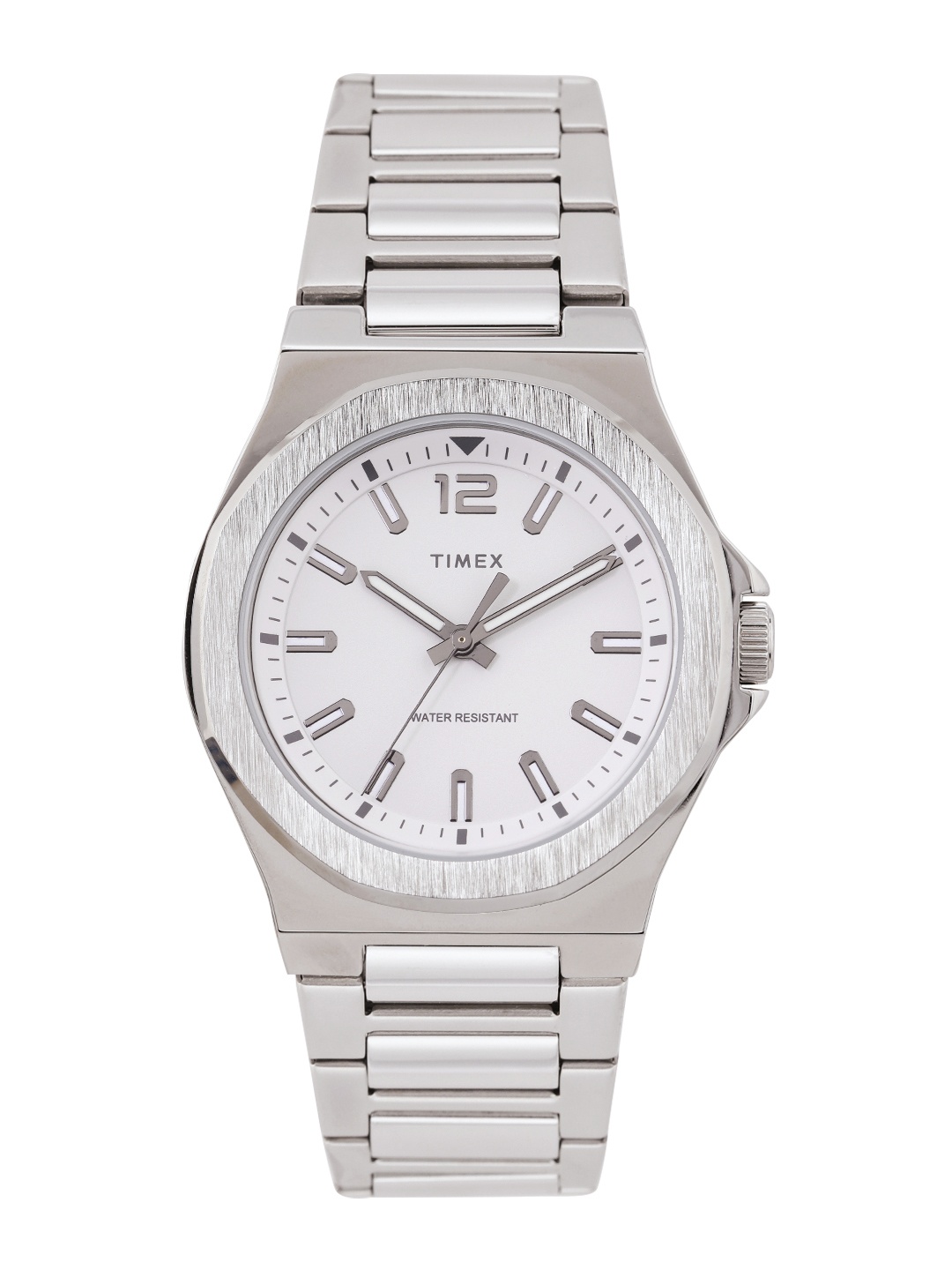 

Timex Men Essex Stainless Steel Bracelet Style Analogue Watch TW2U42500UJ, White