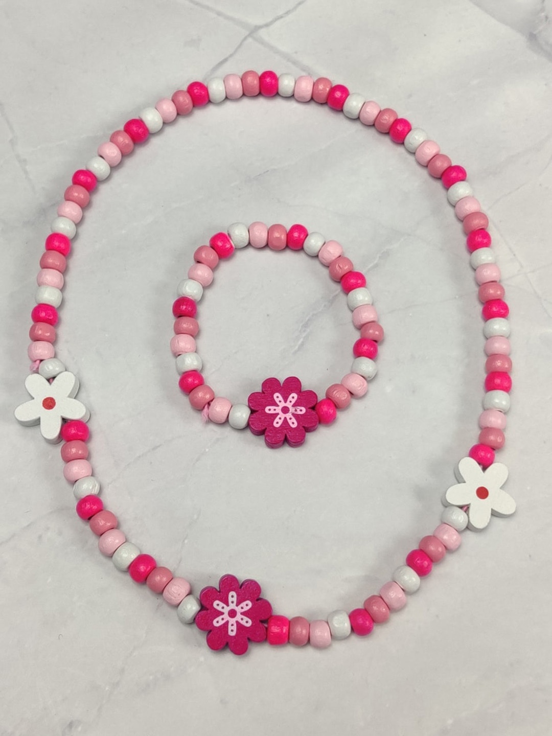 

EL REGALO Girls Set of 2 Rakhi Gift Jewellery Set, Pink