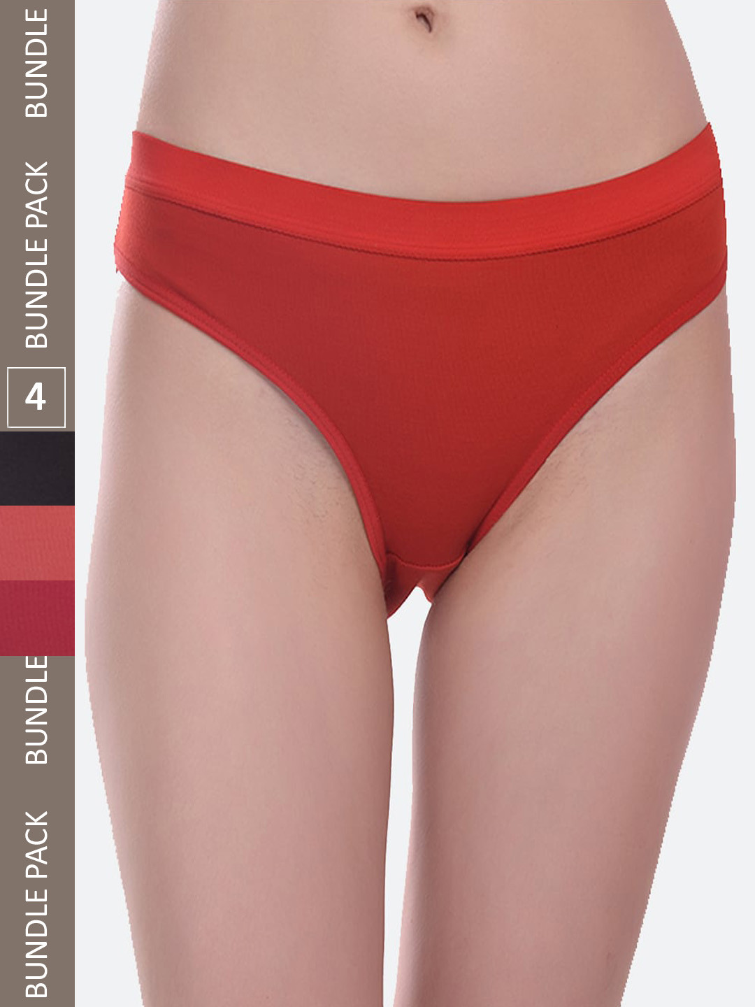 

Fleurt Women Pack Of 3 Assorted Hipster Briefs