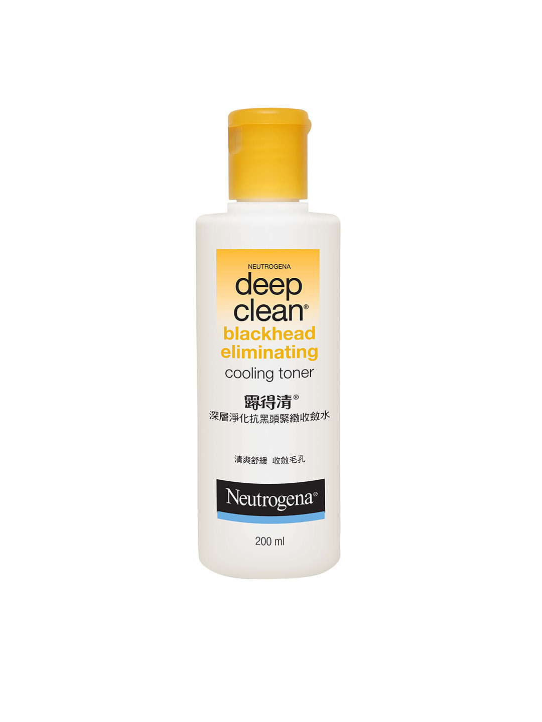 

Neutrogena Deep Clean Blackhead Removal Cooling Toner 200 ml, White