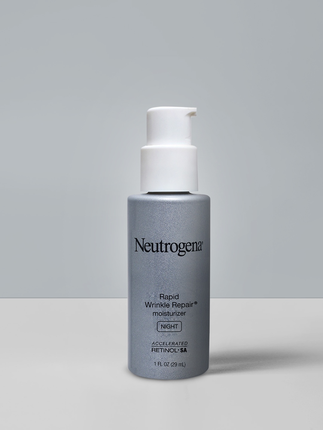 

Neutrogena Rapid Wrinkle Repair Night Moisturizer - 29 ml, Grey