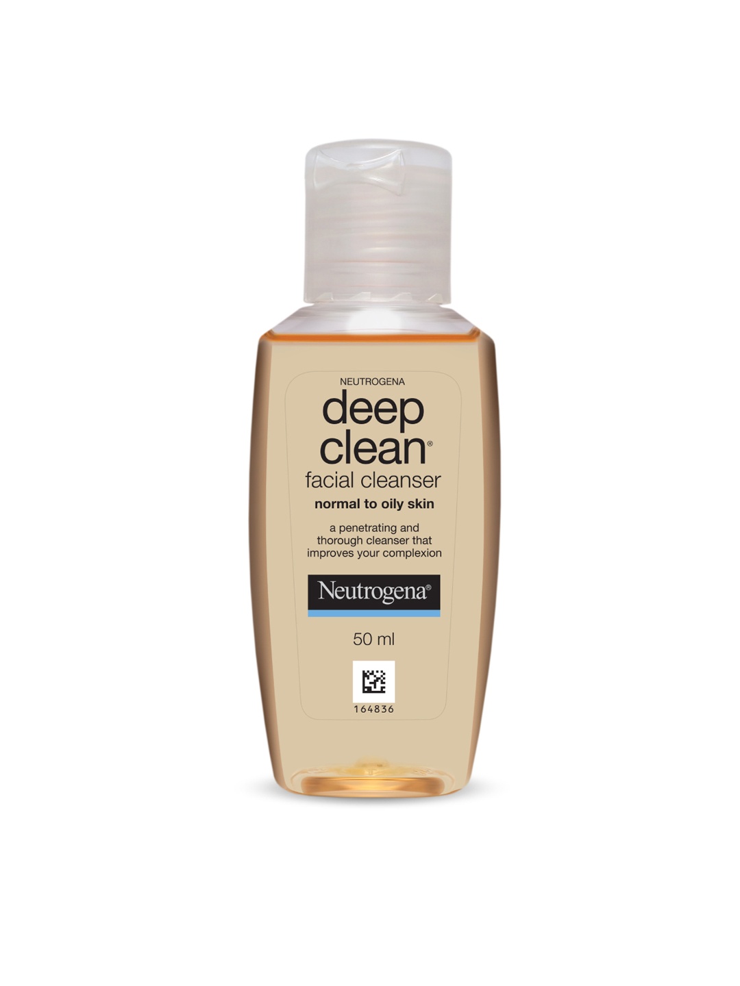 

Neutrogena Deep Clean Facial Cleanser for Normal to Oily Skin - 50 ml, Orange