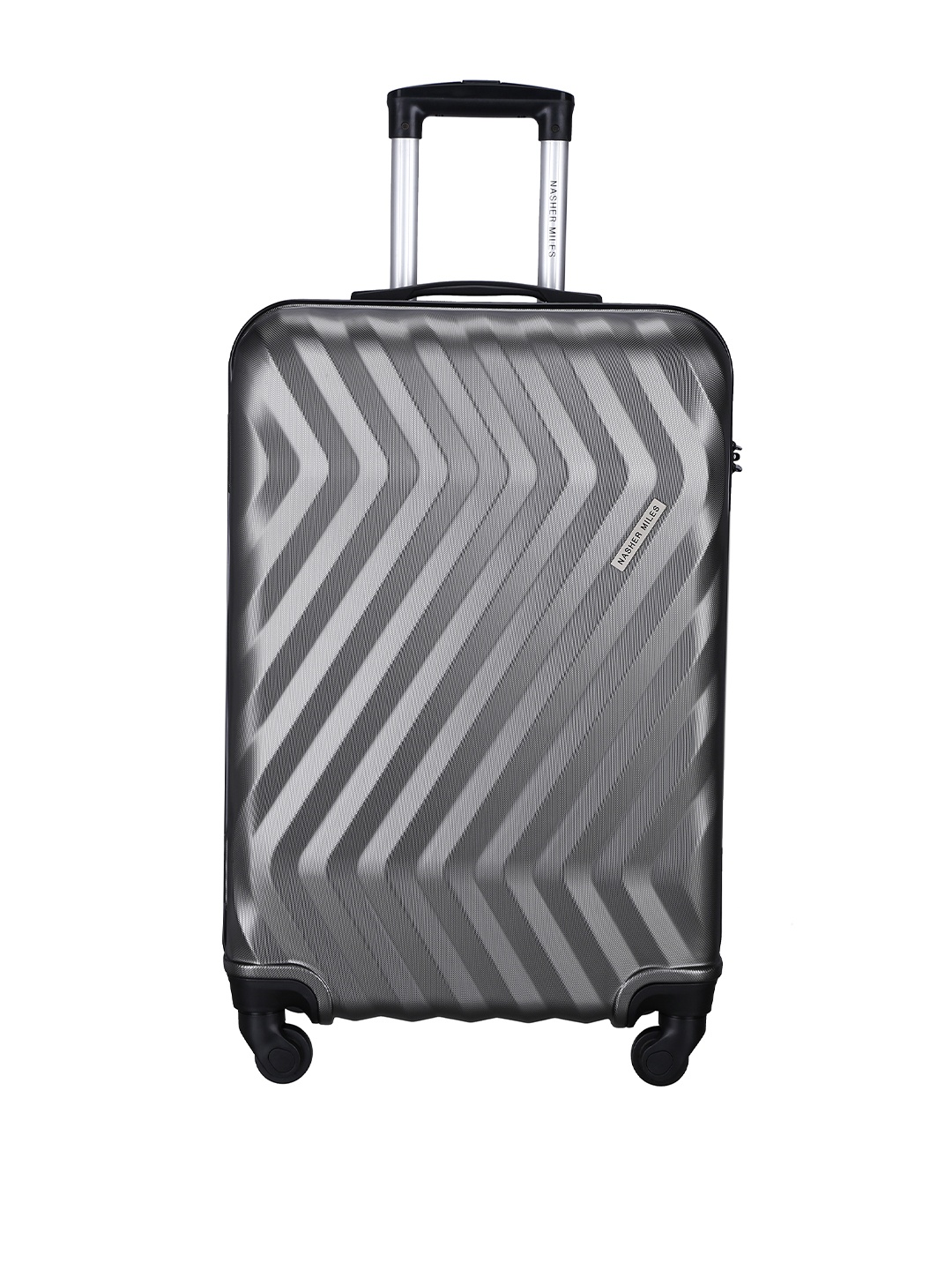 

Nasher Miles Textured 360 Degree Rotation Hard Cabin-Sized Trolley Bag 42L, Red