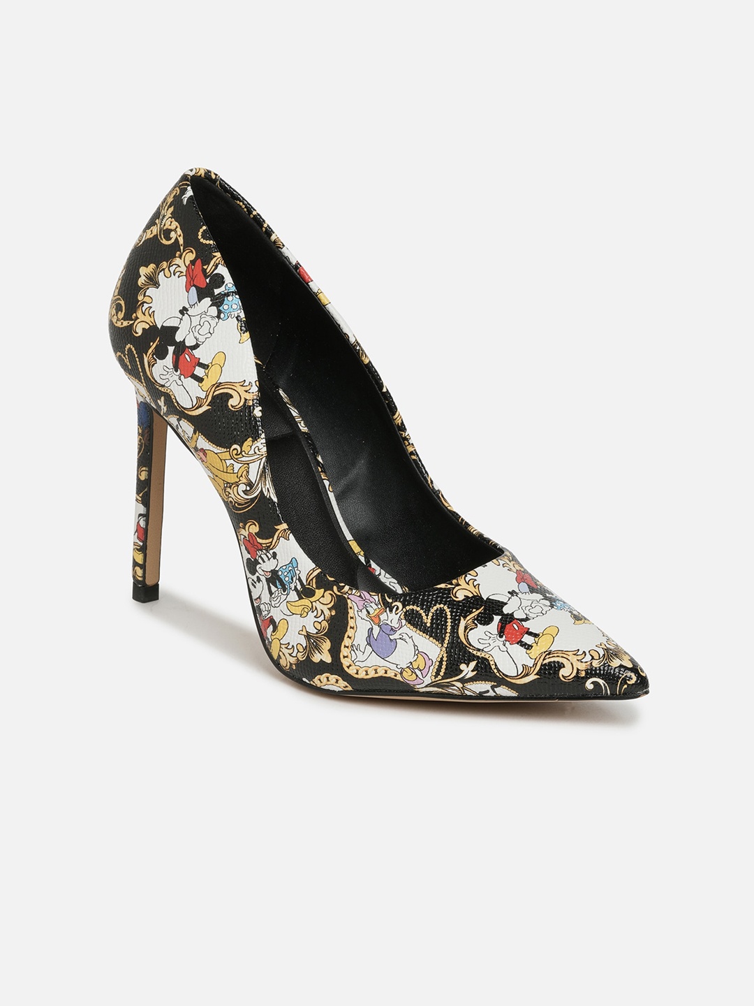 

ALDO X Disney Printed Pointed Toe Party Stiletto Pumps, Black