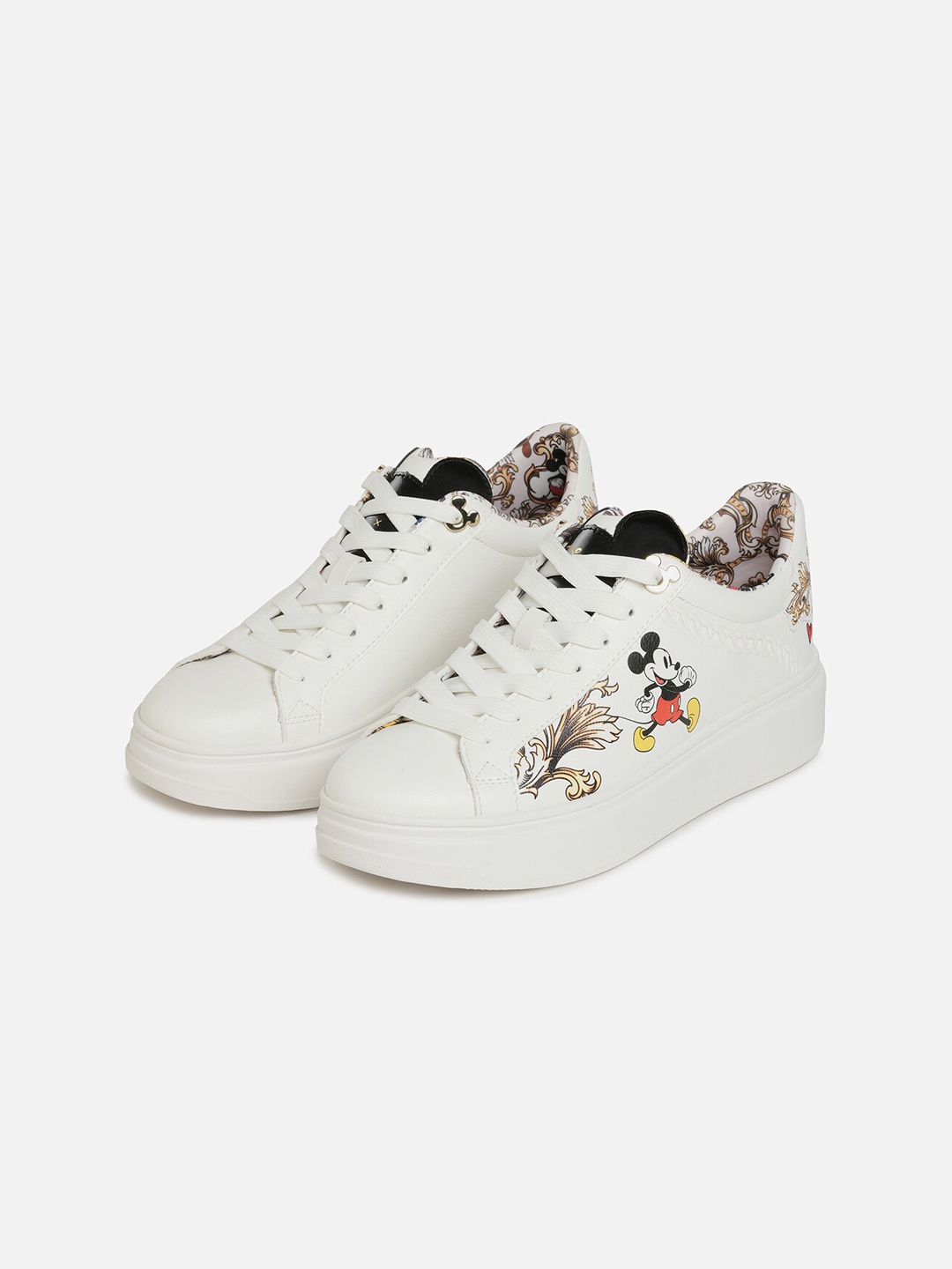 

ALDO Women Disney Printed Sneakers, White